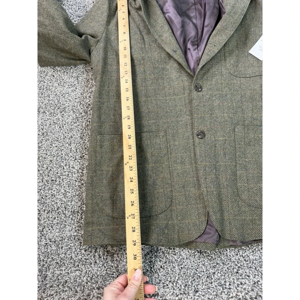 Vintage Pendleton Wool Blazer Men's Size Large Green NWT